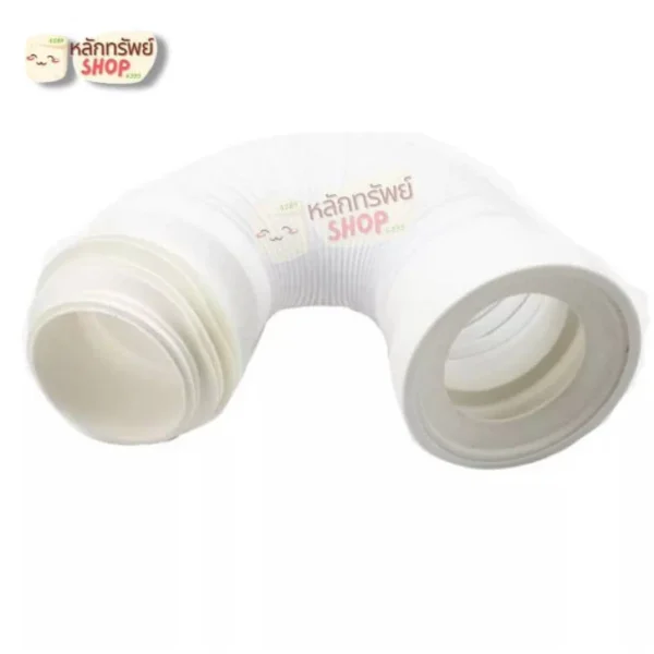 #พร้อมส่ง# ท่อเฟล็กซ์ชักโครก ข้อต่อออกผนัง ท่อย่นชักโครก ข้อต่อท่อชักโครกออกกำแพง - Image 3