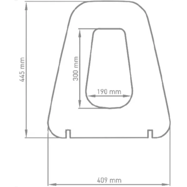 #AMERICAN STANDARD #PZ00000-WT #ฝารองนั่ง รุ่น PLAZA (สีขาว) (รุ่นใหม่) (PZ0000 PZ00000) - Image 3